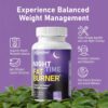 816xoKdL82L._AC_SL1500_.jpg Night Time Fat Burner for Weight Loss - Metabolism Booster Nighttime Belly Fat Burn & Natural Appetite Suppressant Supplement for Men Women - Relaxation Weight Control Support Pills