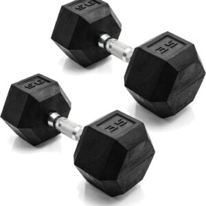 CAP Barbell Coated Dumbbell Weight | Multiple Options Pairs & Sets
