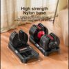 Adjustable Dumbbells Set of 2，Free Weights Dumbbells Set，Adjustable Dumbbell Set，52.5 lbs pair 105 lbs，15 in 1，for Men/Women Gym Equipment for Home Strength Training Equipment