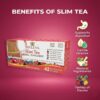 Hyleys Slim Tea 42 Ct Assorted - Weight Loss Herbal Supplement Cleanse and Detox - 42 Tea Bags (1 Pack)