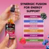 81RXlhcKxZL._AC_SL1500_.jpg USDA Organic Vitamin B-Complex B5 Pantothenic Acid | B12 Methylcobalamin | B1 Thiamine | B6 Pyridoxine | B7 Biotin | B9 Folic | B3 Niacinamide - B Complex Liquid Drops, Made in USA Supplement, 2fl oz