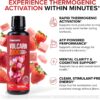 InnoSupps Volcarn 2000 - L-CARNITINE Pre-Workout Advanced Energy Liquid ATP Enhancer w/GBEEC Boosts Energy, Enhances Focus, Cognition & Supports Fat Metabolism, 32 Servings - Pink Starblast Flavor