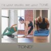 Tone Fitness Neoprene Dumbbell Weight Pairs with Anti-Roll Square Head | Multiple Options