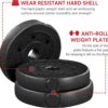 Yaheetech Adjustable Dumbbells Weight Set Dumbbell Weights Exercise & Fitness Equipment w/ 4 Spinlock Collars for Women & Men Home Gym Strength Training