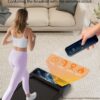 Walking Treadmill Pad with Incline - Portable Under Desk Treadmill, Walking Mat Pad with Handle Bar, 2.5HP Low Noise, 2 in 1 Treadmills for Home Office, Remote Control with LED