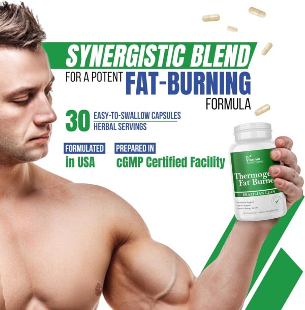 81t2rCnfwUL._AC_SL1500_.jpg Thermogenic Fat Burner Brazilian Lean Weight Loss Vitamins, Dr Vitamin Waist Trimmer & Supplements for Bloating (1 Bottle, 30 Capsules)
