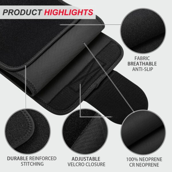 Waist Trimmer Belt, Premium Waist Trainer for Women & Men