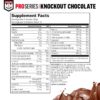 Muscle Milk Pro Series Protein Powder Supplement,Knockout Chocolate,2 Pound,11 Servings,50g Protein,3g Sugar,20 Vitamins & Minerals,NSF Certified for Sport,Workout Recovery,Packaging May Vary