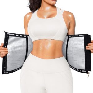 Junlan Sweat Waist Trainer for Women – Corset Sweat Band for Working Out