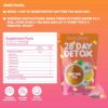 SkinnyBoost 28 Day Detox Daytime Tea - CITRUS MINT (28 Tea Bags) Supports Metabolism Boost, Detox, All Natural, Non GMO, Vegan, Keto Friendly