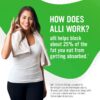 alli Diet Weight Loss Supplement Pills, Orlistat 60mg Capsules, 170 Count