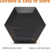 Amazon Basics Rubber Hex Dumbbell Hand Weight