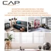 CAP Barbell 40-Pound Adjustable Cement Dumbbell Set – Versatile Weights for Home Gym Excellence