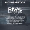 RIVAL NUTRITION Clean Rival Whey Pure Chocolate Protein Powder I 5.02 Lb, 68 Servings I Natural Flavors, No Artificial Colors I 25g Protein, 5.7g BCAAs Per Scoop I Muscle Recovery, Active Lifestyles