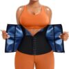 TrainingGirl Waist Trainer for Women Lower Belly Waist Trimmer Corset Tummy Wrap Workout Sweat Belt Band Sports Sauna Suit