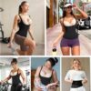 1775275260_8159flRxhL._AC_SL1500_.jpg Nebility Waist Trainer for Women Corset Shapewear with Zipper Women's Waist Cincher Tank Top with Adjustable Straps