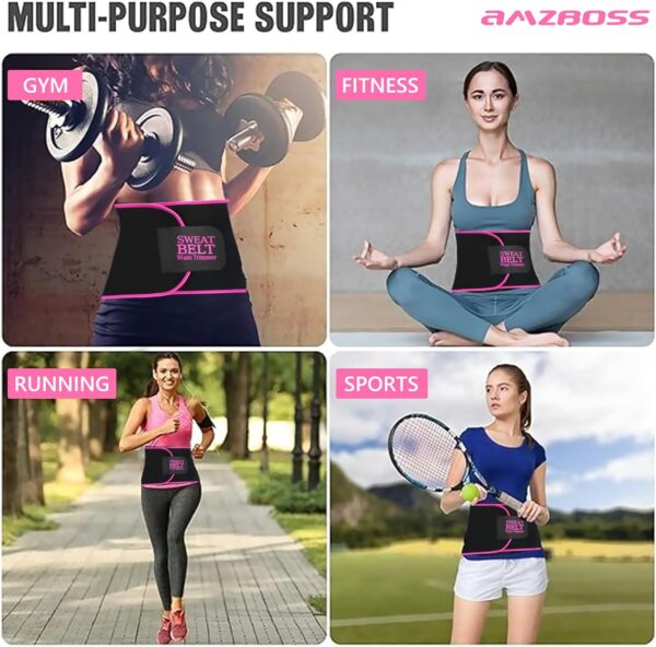 Waist Trainer for Women Lower Belly Fat, Waist Sweat Band for Women, Belly Band Sweat Belt, Stomach Wrap, Body Shaper