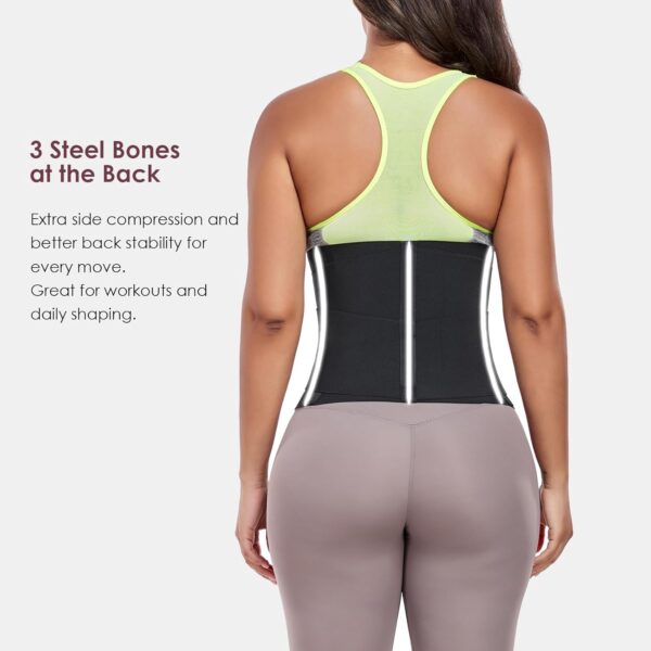 61EdHYZuEL._AC_SL1500_.jpg Waist Trainer Belt for Women Belly Fat Waist Cincher Trimmer Ab Belt Tummy Control Body Shaper with Triple Wrap