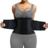 61HtEyh3GL._AC_SL1500_.jpg FeelinGirl Waist Trainer Belt Waist Cincher Trimmer Ab Belt Tummy Control Body Shaper with Triple Wrap Women and Men