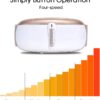 OWAYS Slimming Belt, Weight Loss Machine for Women, Adjustable Vibration Massage, 4 Massage Modes, Belly Fat Burner, Promote Digestion, NOT Cordless