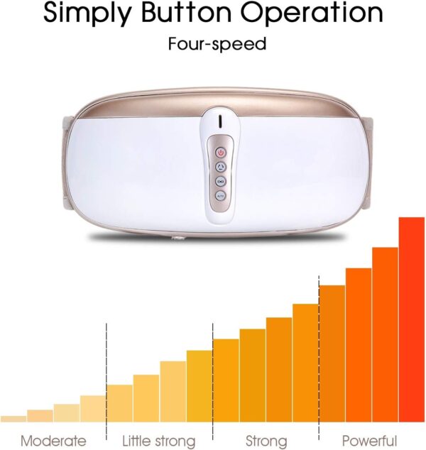 OWAYS Slimming Belt, Weight Loss Machine for Women, Adjustable Vibration Massage, 4 Massage Modes, Belly Fat Burner, Promote Digestion, NOT Cordless