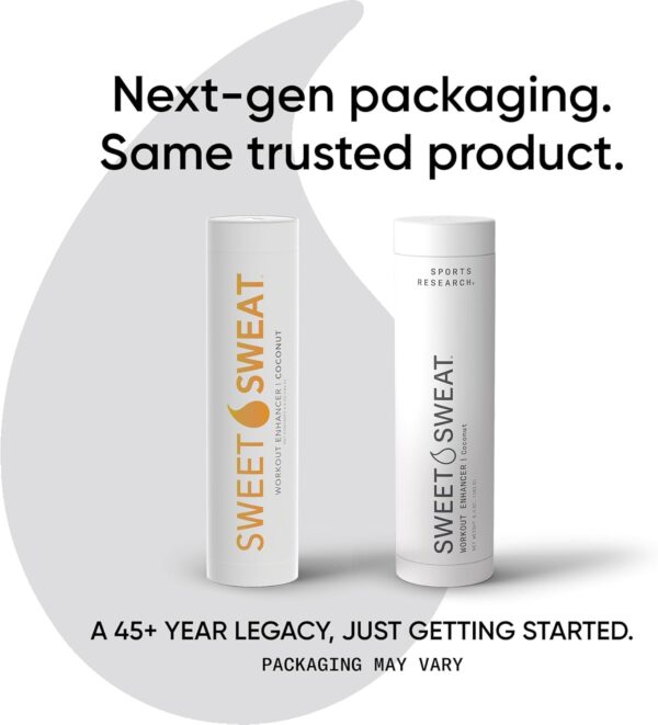 61Yq0xZ1bQL._AC_SL1500_.jpg Sports Research Sweet Sweat Workout Enhancer Gel to Maximize Your Exercise & Sweat Faster - 6.4oz Stick