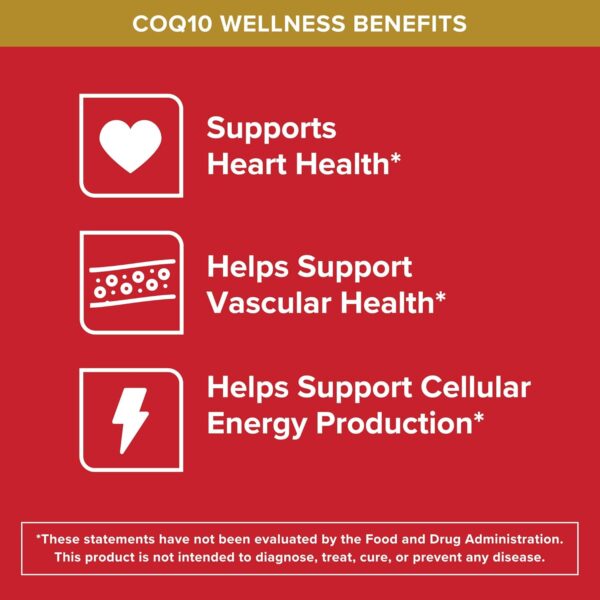 Qunol Ultra CoQ10 100mg Softgels- 3x Better Absorption, Antioxidant for Heart Health & Energy Production, Coenzyme Q10 Vitamins and Supplements, 3 Month Supply, 90 Count