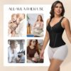 717GMxmzyVL._AC_SL1500_.jpg SHAPSHE Waist Trainer Corset for Women Tummy Control Sport Workout Body Shaper Vest for Women Postpartum Gym Zipper and Hooks