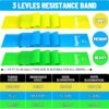 Resistance Bands, Professional Exercise Bands, Physical Therapy Bands for Strength Training, Yoga, Pilates, Stretching, Recovery, Stretch Elastic Band for Working Out, Workout Bands for Home Gym