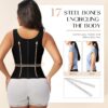 719JUj5etFL._AC_SL1500_.jpg SHAPSHE Waist Trainer Corset for Women Tummy Control Sport Workout Body Shaper Vest for Women Postpartum Gym Zipper and Hooks