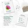 719sf2fIcuL._SL1500_.jpg NUTRALIVER - Detox Tea for Liver Cleansing and Support - With Milk Thistle, Turmeric & Fennel - 20 Tea Bags - Herbal Tea by Nutra Tea
