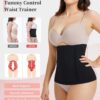 AOSBOEI Waist Trainer Shapewear Tummy Control Waist Cincher Girdle Body Shaper Postpartum Recovery Belt Belly Band Wrap