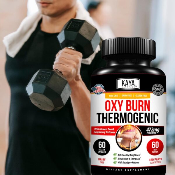 71EnoaXJNfL._AC_SL1500_.jpg Kaya Naturals Supreme Fat Burner - Weight Loss Pills Women & Men - Appetite Suppressant Supplement - Powerful Thermogenic Diet Pills - Natural Energy Boost Oxy Burn 60 Count