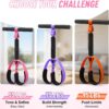 Upgraded Durable Pedal Resistance Band with Handle, Thickened Latex Tubes and Soft Foam Fabric Foot Pedal, Sit Up Exercise Equipment for Abdomen, Waist, Arm, Core/ABS, Leg, Physical Therapy