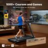 MERACH Treadmill with 15/18% Auto Incline, 55"/47"x18"/19" Wide Belt Treadmills, 0.5-8.7MPH/10MPH 3.5HP Brushless Incline Treadmill for Home, 350LBS Foldable Treadmills with Screen & APP & Heart Rate