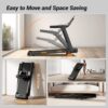 71GCUn5REYL._AC_SL1500_.jpg LONTEK Treadmills for Home with 15% Incline & Led Screen, 7-Layer Shock-Absorbing Foldable Treadmill with Handle Bar Up to 400lbs Capacity, 3.0HP Quiet Walking Pad Treadmill 0.6-7.5MPH