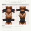 71GkU5cMycL._AC_SL1500_.jpg FeelinGirl Waist Trainer Belt Waist Cincher Trimmer Ab Belt Tummy Control Body Shaper with Triple Wrap Women and Men