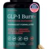 Ketosis & GLP-1 Supplement Weight Loss for Women and Men - Appetite Suppressant, Fat Burner and Metabolic Health with BHB Ketones, Apple Cider Vinegar, Berberine HCL, Turmeric, Cinnamon - Made in USA