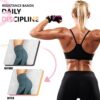 Exercise Bands, 3 Levels Fabric Resistance Bands for Working Out, Workout Bands Resistance for Women & Men, Multi-Colored Fabric Booty Bands for Leg Strength Training, Rehab, Yoga