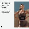 Sports Research Sweet Sweat Waist Trimmer (Core Series) - Premium Sweat Enhancing Fitness Band for Women & Men