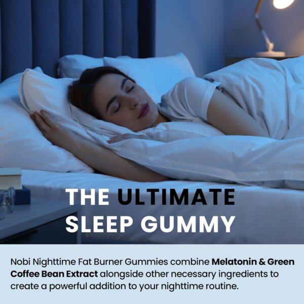 71NNdwu74nL._AC_SL1500_.jpg Night Time Fat Burner Gummies, Sleep Support & Weight Loss Supplement | Slimming Hunger Suppressant & Metabolism Booster, Shred Belly Fat While You Sleep | Nighttime Diet Gummies for Women & Men 60ct