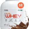RIVAL NUTRITION Clean Rival Whey Pure Chocolate Protein Powder I 5.02 Lb, 68 Servings I Natural Flavors, No Artificial Colors I 25g Protein, 5.7g BCAAs Per Scoop I Muscle Recovery, Active Lifestyles