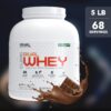 RIVAL NUTRITION Clean Rival Whey Pure Chocolate Protein Powder I 5.02 Lb, 68 Servings I Natural Flavors, No Artificial Colors I 25g Protein, 5.7g BCAAs Per Scoop I Muscle Recovery, Active Lifestyles