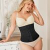 Nebility Waist Trainer for Women Corset Shapewear Tummy Control Segmented Waist Cincher Workout Girdle