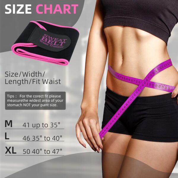 Lisacool Waist Trainer for Women,Sweat Band,Belt for Weight Loss,Waist Trimmer,Waist Trainer for Women Working Out