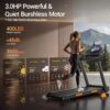 16% Treadmills for Home with Handle, 3 in 1 Portable Treadmill with Incline, Foldable Treadmill with Three Screen, 12 Preset Programs, 400Lbs