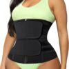 TrainingGirl Women Waist Trainer Cincher Corset Tummy Control Workout Sweat Band Slimmer Belly Belt Weight Loss Sports Girdle