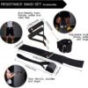 71hIME2l-5L._AC_SL1500_.jpg TheFitLife Exercise Resistance Bands with Handles - 5 Fitness Workout Bands Stackable up to 110/150/200/250/300 lbs, Training Tubes with Large Handles, Ankle Straps, Door Anchor, Carry Bag