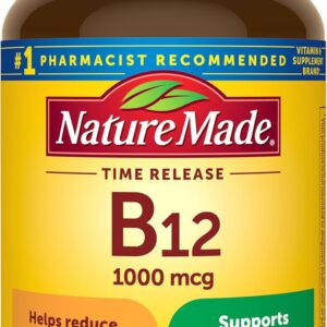 71opATGAXhL._AC_SL1500_.jpg Nature Made Vitamin B12 1000 mcg, B12 Vitamins, Dietary Supplement for Energy Metabolism Support, 160 Time Release Tablets, 160 Day Supply