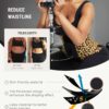 FeelinGirl Waist Trainer Belt Waist Cincher Trimmer Ab Belt Tummy Control Body Shaper with Triple Wrap Women and Men